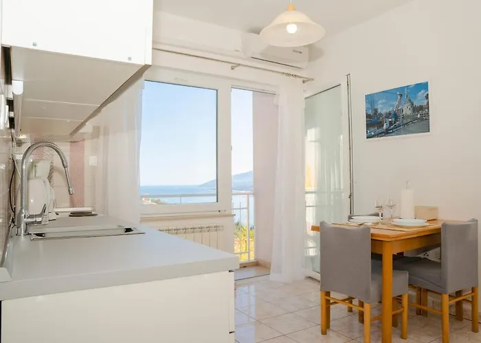 Comfort ,1bdr App With Sea View,ac,41 Apartman Rabac